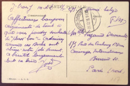 Belgique, Cachet NAMUR NAMEN Sur CPA (Dinant) 24.12.1918 - (W1404) - Autres & Non Classés