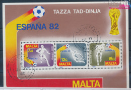 Malta Block7 (kompl.Ausg.) Gestempelt 1982 Fussball-WM (10388258 - Malta (...-1964)