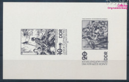 DDR 2812-2813S Schwarzdruck (kompl.Ausg.) Postfrisch 1983 Briefmarkenausstellung (10393384 - Ungebraucht