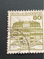 Briefmarke Deutschland 80 Pfennig 1982 Michel 1140 A I Gestempelt - Used Stamps