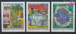 Liechtenstein 1235-1237 (kompl.Ausg.) Postfrisch 2000 Weltausstellung - Hundertwasser (10377418 - Nuevos