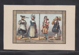 CARTE POSTALE NON CIRCULEE   COSTUMES BERN - Cartes-Maximum (CM)