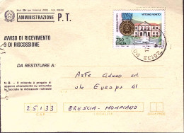 1995-ANNIVERSARI STORICI Vittorio Veneto M.O. Resistenza Lire 750 Isolato Su Avv - 1991-00: Marcophilie