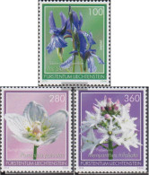Liechtenstein 1718-1720 (complete Issue) Unmounted Mint / Never Hinged 2014 Flowers - Unused Stamps