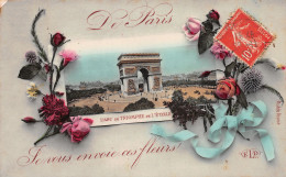 75-PARIS L ARC DE TRIOMPHE DE L ETOILE-N°4173-D/0313 - Arc De Triomphe