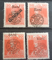 Magyar Kir Posta / Surcharge Regatul Romaniei (7 Timbres Neufs) - Unused Stamps