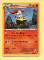 POKEMON N° 25/146 - BRAIXEN - XY (80 PV) Version Espagnole - XY