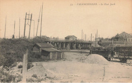 Valenciennes * Travaux ! Wagons Ligne Chemin De Fer , Le Pont Jacob - Valenciennes