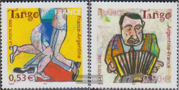 France 4107-4108 (complete Issue) Unmounted Mint / Never Hinged 2006 The Tango - Unused Stamps
