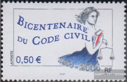 France 3788 (complete Issue) Unmounted Mint / Never Hinged 2004 Civil Code - Unused Stamps