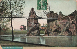 FRANCE - Paris - Les Buttes Chaumonts - Vue Générale - Pont - Colorisé - Carte Postale Ancienne - Altri Monumenti, Edifici