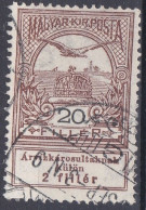 Hongrie 1913 Mi 136  Turul Sur La Couronne De Saint-Étienne Aide Aux Victimes Des Inondations    (A16) - Gebraucht