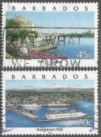 Barbados. 2000 Pride Of Barbados. 45c, 70c Used.  SG 1156, 1158a. M4108 - Barbados (1966-...)