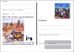 FRD (FR.Germany) PSo41 Official Special Postcards Gefälligkeitsgestempelt Used 1996 Briefmarken Days - Andere & Zonder Classificatie