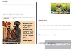 FRD (FR.Germany) PSo36 Official Special Postcards Gefälligkeitsgestempelt Used 1994 Briefmarkenbörse - Sonstige & Ohne Zuordnung