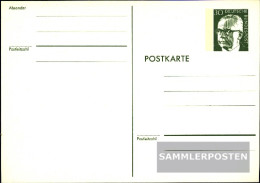 FRD (FR.Germany) P110b Official Postcard, White Paper Used 1973 Heinemann - Autres & Non Classés