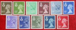 11 Values MACHIN Northern IRELAND (Mi 27-37) 1980 1981 1982 POSTFRIS MNH ** ENGLAND GRANDE-BRETAGNE GB GREAT BRITAIN - Nordirland