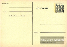 FRD (FR.Germany) P82 Official Postcard Used 1965 Structures I - Autres & Non Classés