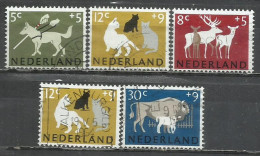 0626-SERIE COMPLETA HOLANDA FAUNA 1964 Nº 792/5 BONITOS.NETHERLAND. PAISES BAJOS - Gebruikt