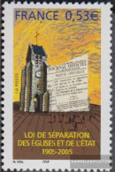 France 4024 (complete Issue) Unmounted Mint / Never Hinged 2005 Law About Separation Church / Staa - Nuevos