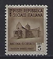 Italy 1944  Denkmaler (*) MNG  Mi.650 - Nuevos