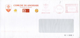 Stemma Comune Di Anghiari (Provincia Di Arezzo) Su Busta Tipo 1 Anno 2009 - Enveloppes