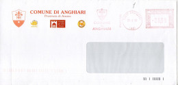 Stemma Comune Di Anghiari (Provincia Di Arezzo) Su Busta Tipo 1 Anno 2009 - Covers