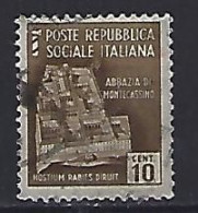 Italy 1944  Denkmaler (o) Mi.651 - Gebraucht