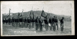 TUNIS 1912 Fête De Gymnastique Défilé Des Sociétés Tunisiennes Carte Postale Format Réduit - Tunisie