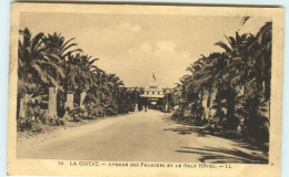 Dép 13 - La Ciotat - Avenue Des Palmiers Et Le Golf Hôtel - état - La Ciotat