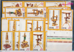 DDR WZd459-WZd466, SZd210-SZd217 (kompl.Ausg.) Postfrisch 1980 Carl Zeiss Stift. (10393375 - Unused Stamps