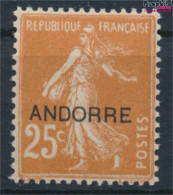 Andorra - Französische Post 9 Postfrisch 1931 Aufdruckausgabe (10368781 - Ongebruikt