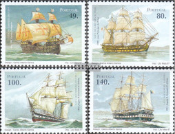 Portugal 2168-2171 (complete Issue) Unmounted Mint / Never Hinged 1997 Historical Linienschiffe - Neufs