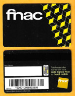 Carte Fidélité FNAC - Jaune - Tarjetas De Regalo