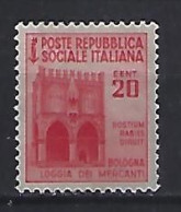 Italy 1944  Denkmaler (*) MNG  Mi.652 - Mint/hinged