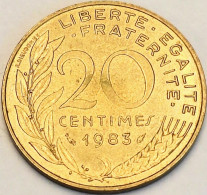 France - 20 Centimes 1983, KM# 930 (#4269) - 20 Centimes