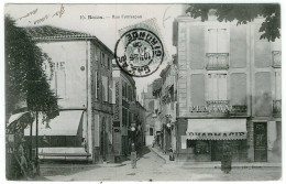 33 - CB51422CPA - BAZAS - Rue Fondespan - Très Bon état - GIRONDE - Bazas