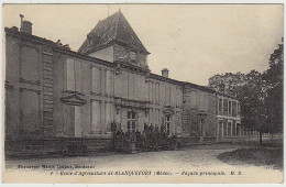 33 - BB53315CPA - BLANQUEFORT - école D'agriculture - Façade Principale - Parfait état - GIRONDE - Blanquefort