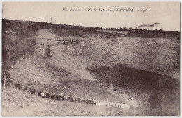 64 - B55838CPA - AINHOA - Une Procession A ND Aubepine En 1898 - Très Bon état - PYRENEES-ATLANTIQUES - Autres & Non Classés