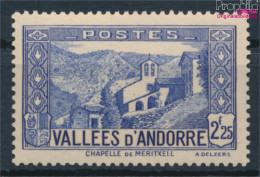 Andorra - Französische Post 73 Postfrisch 1937 Landschaften (10368404 - Nuovi