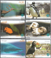 Portugal 2762-2767 (complete Issue) Unmounted Mint / Never Hinged 2004 Animals Out The Ozeanarium - Ongebruikt