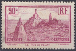 France 1933 N° 290 NMH ** Le Puy En Velay Deux Petits Points De Rousseur Au Dos (H36) - Neufs