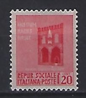 Italy 1944  Denkmaler (*) MM  Mi.653 - Ungebraucht