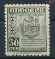 Andorra - Spanische Post 45 Postfrisch 1948 Symbole (10368381 - Nuovi