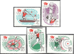 Soviet Union 4478-4482 (complete Issue) Unmounted Mint / Never Hinged 1976 Olympics Summer 76 - Nuevos