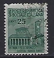 Italy 1944  Denkmaler (o) Mi.654 - Usados