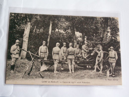 CPA  GUERRE  14/18  -- CAMP  DE  MAILLY - Material