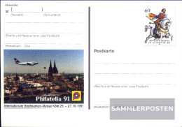 FRD (FR.Germany) PSo25 Special Postcards Gefälligkeitsgestempelt Used 1991 Philatelia 92 - Sonstige & Ohne Zuordnung