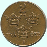 2 ORE 1937 SUECIA SWEDEN Moneda #AC794.2.E.A - Svezia
