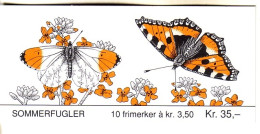 NORWEGEN MH 20 POSTFRISCH(MINT) SCHMETTERLINGE 1993 - Libretti